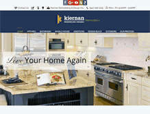 Tablet Screenshot of kiernanremodeling.com